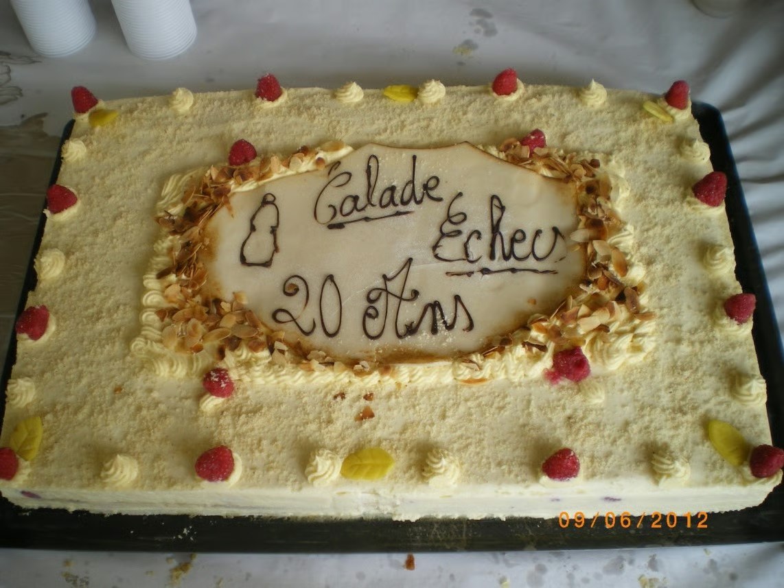 Gateau 20 ans club 2
