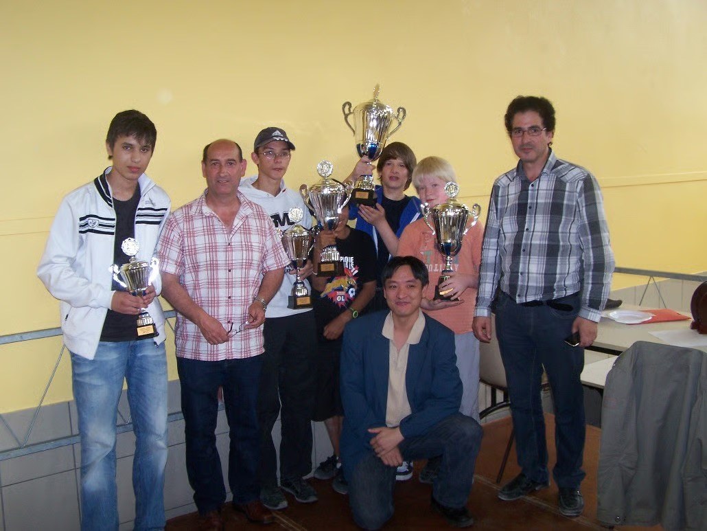 Vainqueurs tournoi jeunes m hamed et vincent colin