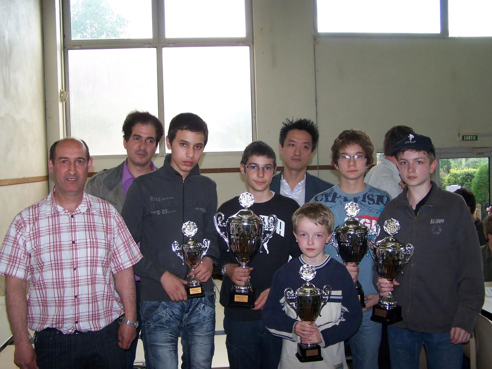 Vainqueurs tournoi jeunes